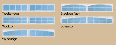 Garage Door Window Styles Configurations Garage Door
