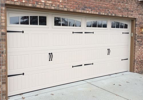 Garage Doors with Hardware Decorative Handles & Hinges