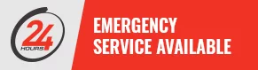 24 hour emergency service avaliable icon