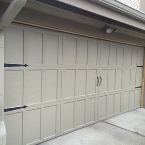 recessed panel garage door doors install short repair indianapolis overhead replace indiana