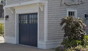 Blue Garage Door