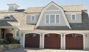 Brown Garage Door