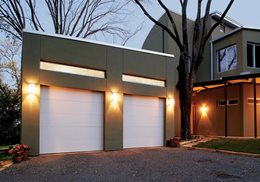 Flush Panel Garage Doors