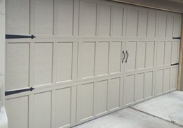 Recessed Panel Garage Door