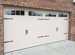 Stamped Carriage Garage Door