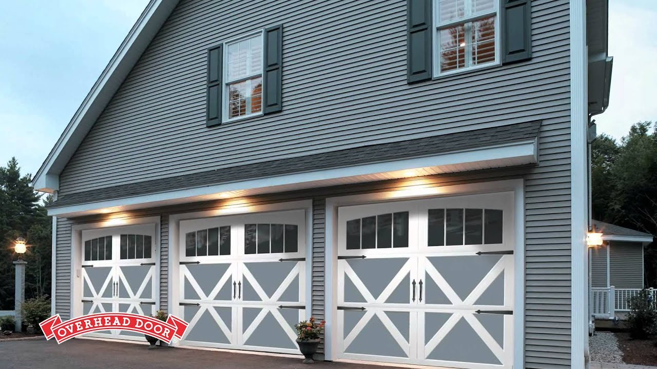 Exterior of Carriage Style Garage Doors